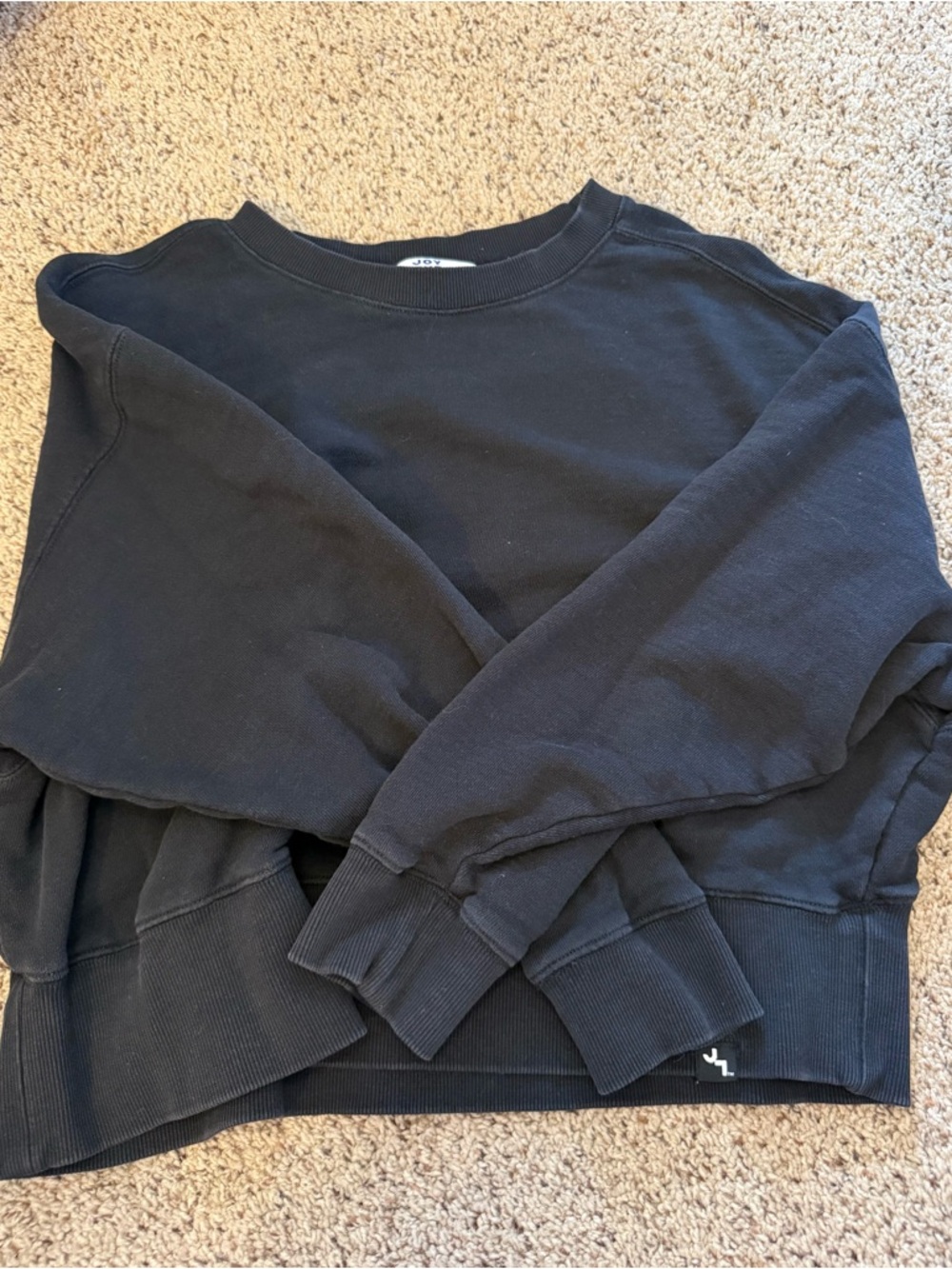 JoyLab Black Men's Crewneck Sweatshirt